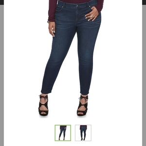 Size 20 JLO ankle skinny jeans